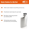 image:imageGSI Outdoors  Glacier Stainless Hip Flask for Camping BBQ Backpacking Travel and Festivals  8 ozSilver