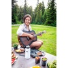 image:imageGSI Outdoors  MicroLite 1000 Twist 33 floz Vacuum Insulated Stainless Steel Water Bottle BlackBlack
