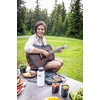 image:imageGSI Outdoors  MicroLite 1000 Twist 33 floz Vacuum Insulated Stainless Steel Water Bottle BlackFuchsia