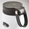 image:imageGSI Outdoors  MicroLite 1000 Twist 33 floz Vacuum Insulated Stainless Steel Water Bottle BlackWhite