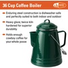 image:imageGSI Outdoors 15166 Pioneer Enamel Camping Coffee Pot  36 Cups BlueGreen
