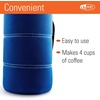image:imageGSI Outdoors 30 Fl Oz JavaPress French Press Coffee Maker for Camping and Travel BlueBlue