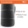 image:imageGSI Outdoors 30 Fl Oz JavaPress French Press Coffee Maker for Camping and Travel BlueGraphite