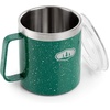image:imageGSI Outdoors 63250 Glacier Stainless Insulated Thermal Cup  15 OzGreen Speckle
