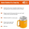 image:imageGSI Outdoors 63254 Glacier 15 Oz Camp Cup Mineral YellYellow