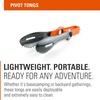 image:imageGSI Outdoors 74330 Pivot Spoon  Folding Nylon Cooking Spoon for Camping and TravelGrey