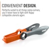 image:imageGSI Outdoors 74330 Pivot Spoon  Folding Nylon Cooking Spoon for Camping and TravelGrey