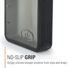 image:imageGSI Outdoors Boulder Flask ShatterResistant Leakproof Hip Flask with Clear Body amp Silicone Grip BPAFree Bottle for Hiking Camping amp TravelMulticolor