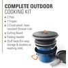 image:imageGSI Outdoors Bugaboo Base Camper Cookset Ceramic Small to LargeLarge