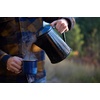 image:imageGSI Outdoors Enamel Coffee Pot to Store Hot Coffee Tea for Camping amp Farmhouse  8 CupBlue