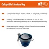 image:imageGSI Outdoors Fairshare Mug 22 Ounce Collapsible Mug for Camping Trail Travel or Office  BlueBlue