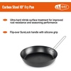 image:imageGSI Outdoors Frypan Lightweight Carbon Steel Collapsible Handle Camp amp Outdoor Frying Pan10 Inch