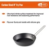 image:imageGSI Outdoors Frypan Lightweight Carbon Steel Collapsible Handle Camp amp Outdoor Frying Pan8 Inch