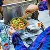 image:imageGSI Outdoors Glacier Stainless Camper 4 Person Packable Cookware amp Dinnerware Set for Camping or BackpackingMulti