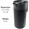 image:imageGSI Outdoors Glacier Stainless JavaPress 30 fl oz French Press MugBlack