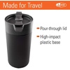 image:imageGSI Outdoors Glacier Stainless JavaPress 30 fl oz French Press MugBlack
