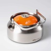 image:imageGSI Outdoors Glacier Stainless Steel Tea Kettle 1 qt  Camping Outdoors amp RVBrushed Stainless
