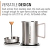 image:imageGSI Outdoors Glacier Stovetop JavaPress 20 fl oz French Press Maker20 Oz