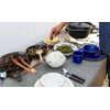 image:imageGSI Outdoors Guidecast 8 Frypan I Cast Iron Lightweight Gourmet Frying Pan Camp Cookware12 inches