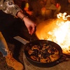 image:imageGSI Outdoors Guidecast 8 Frypan I Cast Iron Lightweight Gourmet Frying Pan Camp Cookware8 inches