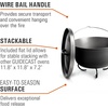 image:imageGSI Outdoors Guidecast Dutch Oven 7 qt Lightweight Cast Iron5 Quart