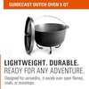 image:imageGSI Outdoors Guidecast Dutch Oven 7 qt Lightweight Cast Iron5 Quart