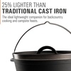 image:imageGSI Outdoors Guidecast Dutch Oven 7 qt Lightweight Cast Iron5 Quart