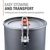 image:imageGSI Outdoors Halulite Boiler HardAnodized Camp Pot 11L amp 18L19 Quarts
