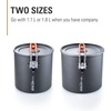 image:imageGSI Outdoors Halulite Boiler HardAnodized Camp Pot 11L amp 18L19 Quarts