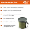 image:imageGSI Outdoors Infinity Fairshare Mug I Lightweight BPAFree Mug for Backpacking Camping amp OutdoorsGreen