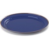 image:imageGSI Outdoors Mesa 2Person Enamelware Dining Set 6Pieces  Shadow with BronzeFinished Stainless Steel Rim Dishwasher SafeLapis