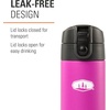 image:imageGSI Outdoors Microlite 350 Flip Insulated Bottle 12 fl oz FuchsiaFuchsia