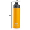 image:imageGSI Outdoors Microlite 710 Straw Top Bottle 24 fl oz WhiteMineral Yellow