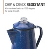 image:imageGSI Outdoors Percolator Coffee Pot  Enamelware Campfire Coffee Boiler Kettle for Outdoor Camping Cookware Cabin RV Kitchen Hunting amp BackpackingBlue