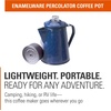 image:imageGSI Outdoors Percolator Coffee Pot  Enamelware Campfire Coffee Boiler Kettle for Outdoor Camping Cookware Cabin RV Kitchen Hunting amp BackpackingBlue