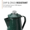 image:imageGSI Outdoors Percolator Coffee Pot  Enamelware Campfire Coffee Boiler Kettle for Outdoor Camping Cookware Cabin RV Kitchen Hunting amp BackpackingGreen