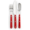 image:imageGSI Outdoors Pioneer 12 Piece Cutlery Set Camping Flatware  GreenRed