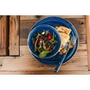 image:imageGSI Outdoors Pioneer Mixing Bowl 95 in Enamelware Camp Bowl BlueBlue