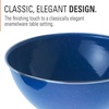 image:imageGSI Outdoors Pioneer Mixing Bowl 95 in Enamelware Camp Bowl BlueBlue