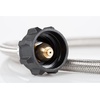 image:imageGSI Outdoors Propane Adapter Hose 5 ft amp 10 ft Stainless Braided5 Feet