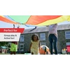 image:imageGSi Kids Rainbow Parachute 6 ft to 35 ft for School amp Gym Class6 Feet