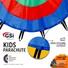 image:imageGSi Kids Rainbow Parachute 6 ft to 35 ft for School amp Gym ClassRound 12 Feet