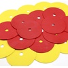 image:imageGSi NonSlip Floor Spot Markers for Sports Therapy amp Classroom9 Hole