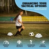 image:imageGSi Sports Training Cones for Soccer PE amp Agility DrillsHexa  20 Pack