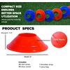 image:imageGSi Sports Training Cones for Soccer PE amp Agility DrillsMini  80 Pack