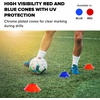 image:imageGSi Sports Training Cones for Soccer PE amp Agility DrillsMini  80 Pack