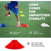 image:imageGSi Sports Training Cones for Soccer PE amp Agility DrillsProdisc  40 Pack
