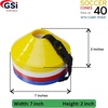 image:imageGSi Sports Training Cones for Soccer PE amp Agility DrillsRegular  40 Pack