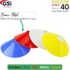image:imageGSi Sports Training Cones for Soccer PE amp Agility DrillsRegular  40 Pack