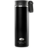 image:imageGSI Outdoors  MicroLite 1000 Twist 33 floz Vacuum Insulated Stainless Steel Water Bottle BlackBlack